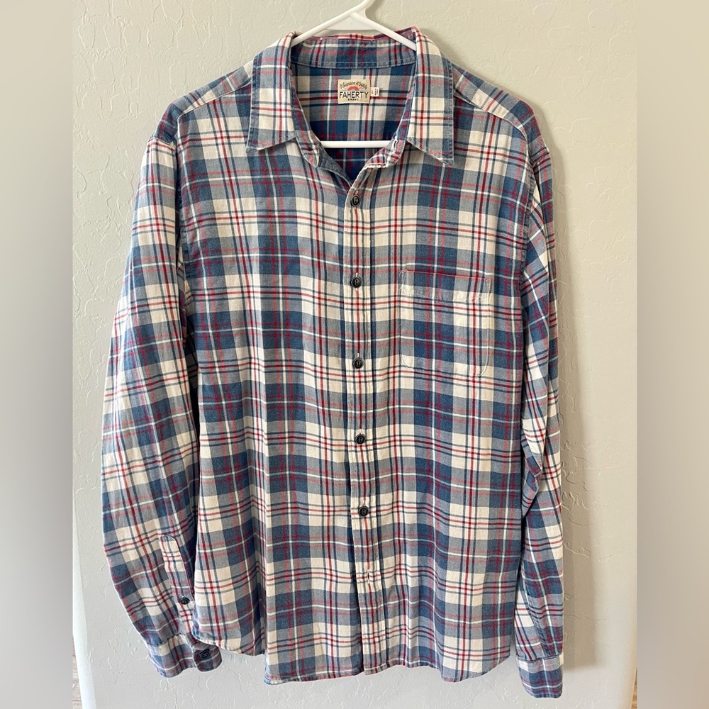 Faherty long sleeve shirt